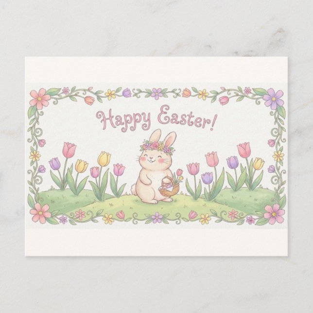 Postal Festiva Holiday Postcard (Anverso)