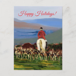 Postal Festiva Holiday Postcard