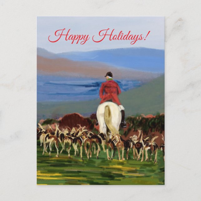 Postal Festiva Holiday Postcard (Anverso)