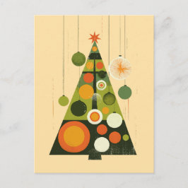 Postal Festiva Holiday Postcard