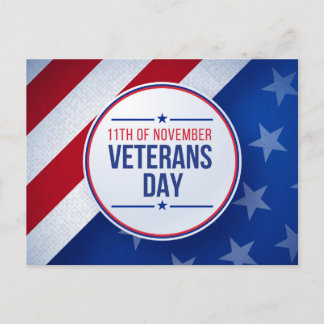 Postal Festiva Honrando a todos los que sirvieron 
