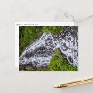 Postal Festiva Horsetail Falls Thompson Pass Valdez Alaska
