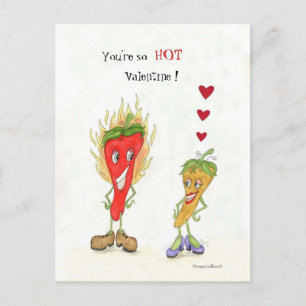 Postal Festiva Hot Pepper Valentine