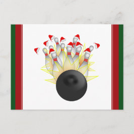 Postal Festiva Huelga de bolos de los navidades