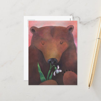 Postal Festiva Huelo la primavera