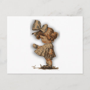 Postal Festiva huevo antiguo de pascua