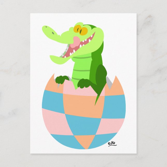 Postal Festiva ¡Huevo de Pascua! :) (Anverso)