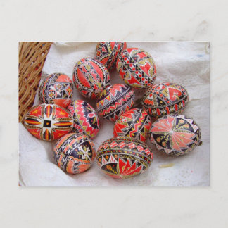 Postal Festiva Huevos de Pascua