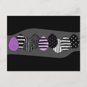 Postal Festiva Huevos de Pascua Mal