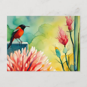 Postal Festiva Hummingbird Garden