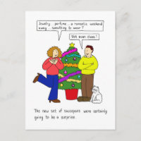 Humor de relaciones con los Navidades prácticos