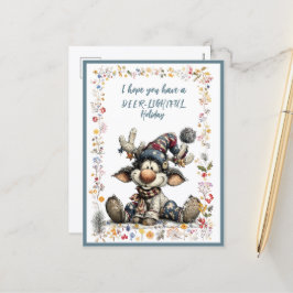 Postal Festiva I Hope You Have A DEER-LIGHTFUL Holiday