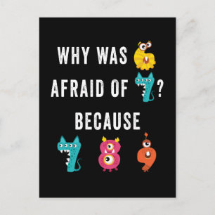 Postal Festiva Idea Del Día Del Números Para Niños - Números De M