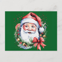 Postal Festiva Ideas de regalo de Santa Claus