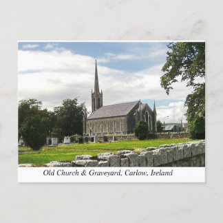 Postal Festiva Iglesia y cementerio de Killeshin, cerca de Carlow