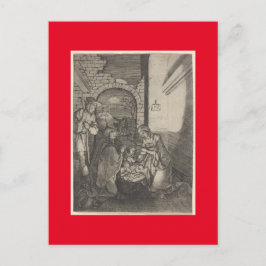 POSTAL FESTIVA IMPRESIÓN MASTER ALEMANA DE NAVIDADES DE NATIVIDAD