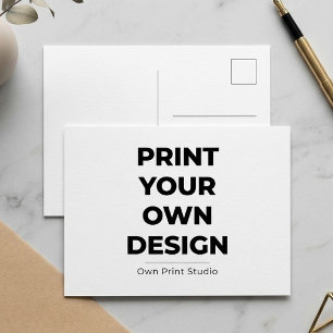 Postal Festiva Imprime Personalizado Imprimiendo lo Mío Bajo Pe