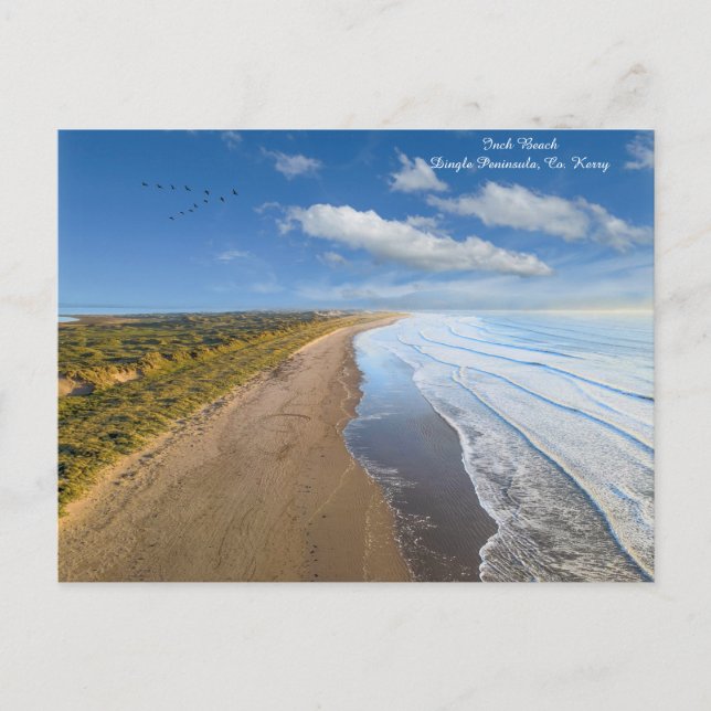 Postal Festiva Inch Beach Co. Kerry (Anverso)