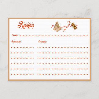 Postal Festiva Intercambio de Galletas Navideñas