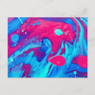 Postal Festiva Interior de una lámpara de lava