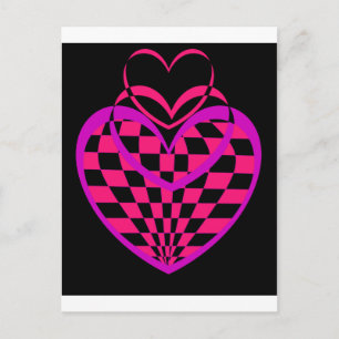 Postal Festiva Inusual Hearts Regalos Día de San Valentín Cricket