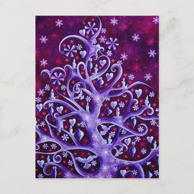 Postal Festiva Invierno (Anverso)