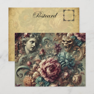 Postal Festiva Ira afectuosa - Victoria gótica