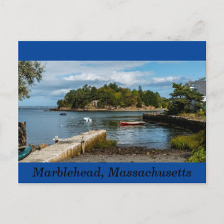Postal Festiva Isla de Brown, Marblehead, Massachusetts.