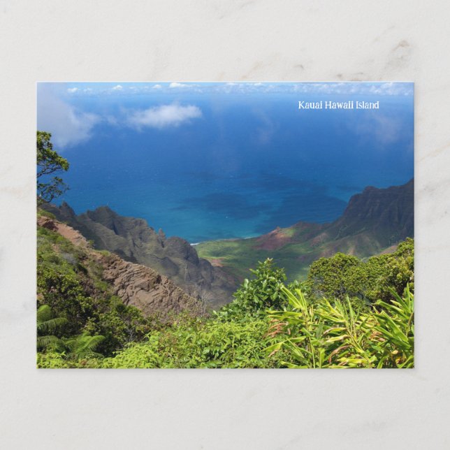 Postal Festiva Isla Kauai Hawaii (Anverso)
