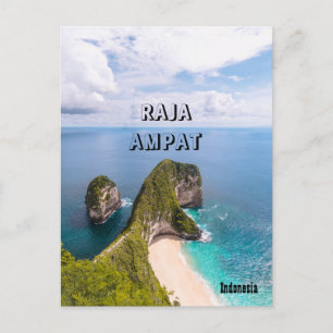 Postal Festiva Islas Raja Ampat postales, Indonesia