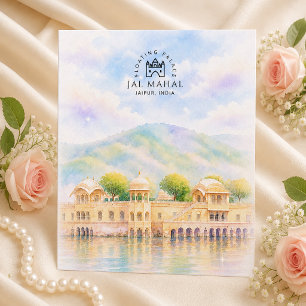 Postal Festiva Jal Mahal Jaipur, India Atractivos Turísticos