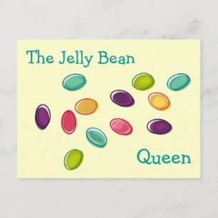 Postal Festiva Jelly Bean Queen Easter Card