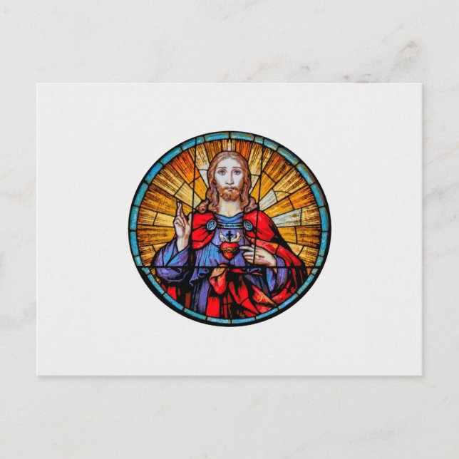 Postal Festiva Jesucristo (Anverso)