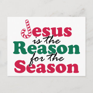 Postal Festiva Jesús es la razón