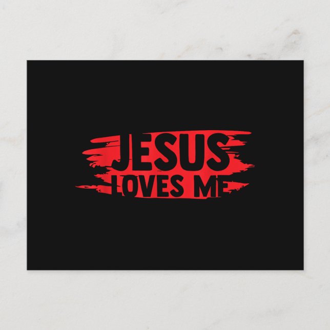 Postal Festiva Jesús Hombres Mujeres Niños Divertidos Biblias Cri (Anverso)