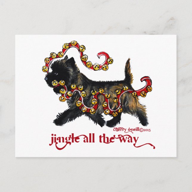 Postal Festiva Jingle Cairn Navidades (Anverso)
