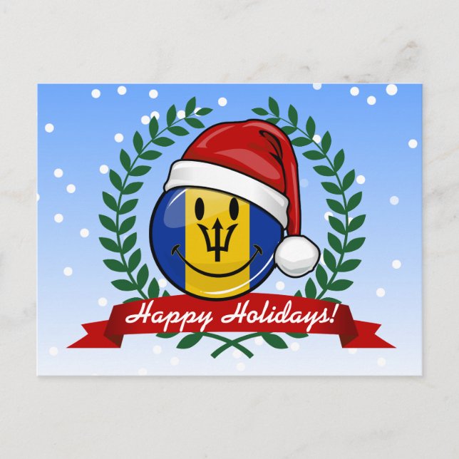 Postal Festiva Jolly Barbados Flag Style (Anverso)