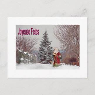 Postal Festiva Joyeu Noel