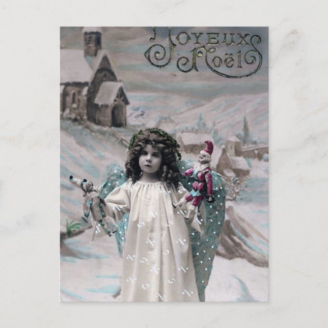 Postal Festiva Joyeux Noel (Anverso)