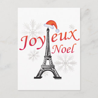 Postal Festiva Joyeux Noel