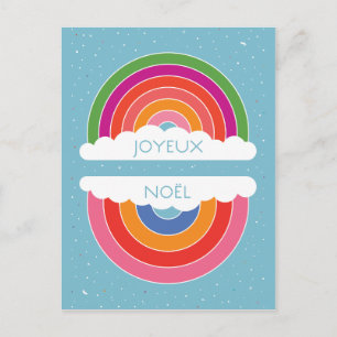 Postal Festiva Joyeux Noël