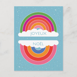 Postal Festiva Joyeux Noël