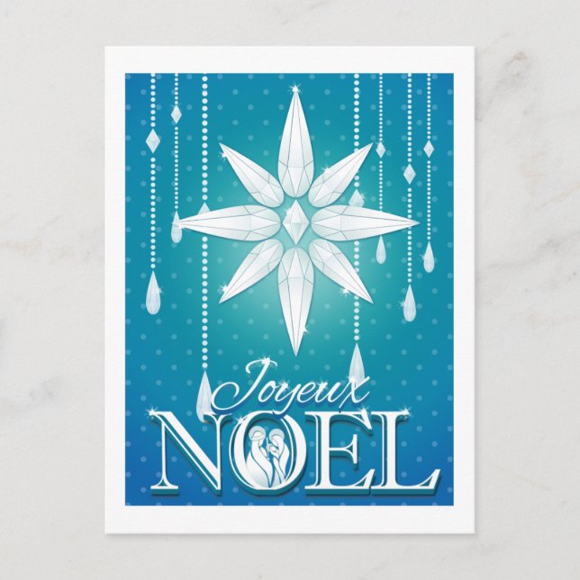 Postal Festiva Joyeux Noel (Anverso)