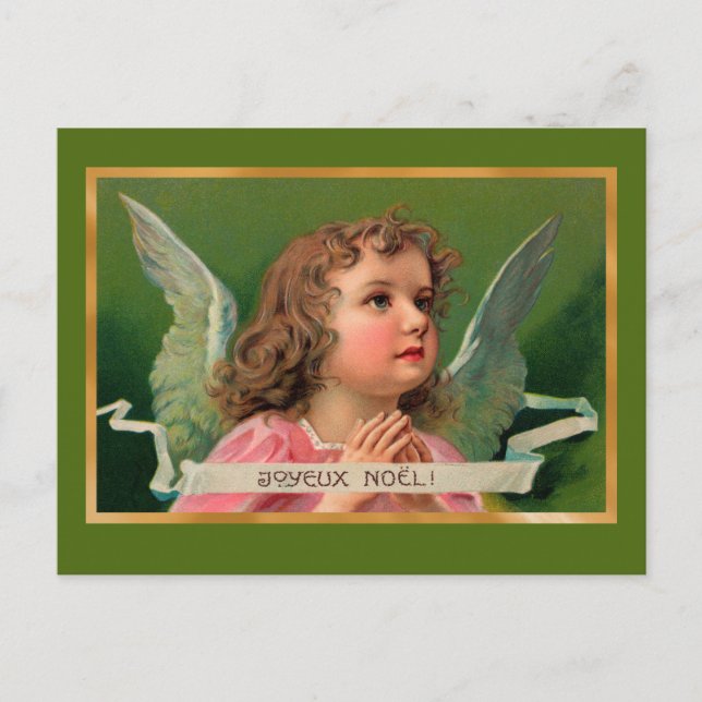 Postal Festiva Joyeux Noel Postcard (Anverso)