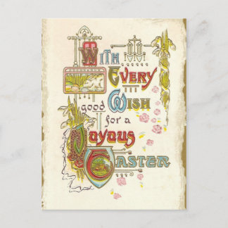 Postal Festiva Joyous Easter