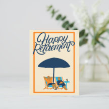 Jubilación feliz - Personalizar - Sillas de playa