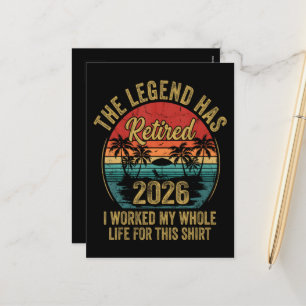 Postal Festiva Jubilado 2026 Trabajó Toda La Vida Para Este Jubil