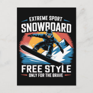 Postal Festiva Juegos Olímpicos de Invierno de 2026 Snowboarding