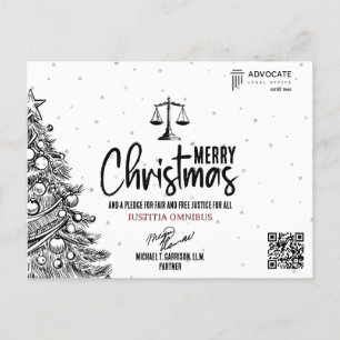 Postal Festiva Justicia, asuntos jurídicos, abogados y abogados a