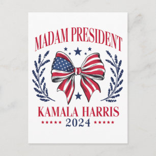 Postal Festiva Kamala 2024 Reina negra india Melanin Sista Shopp